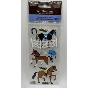Horse Scrapbooking Stickers